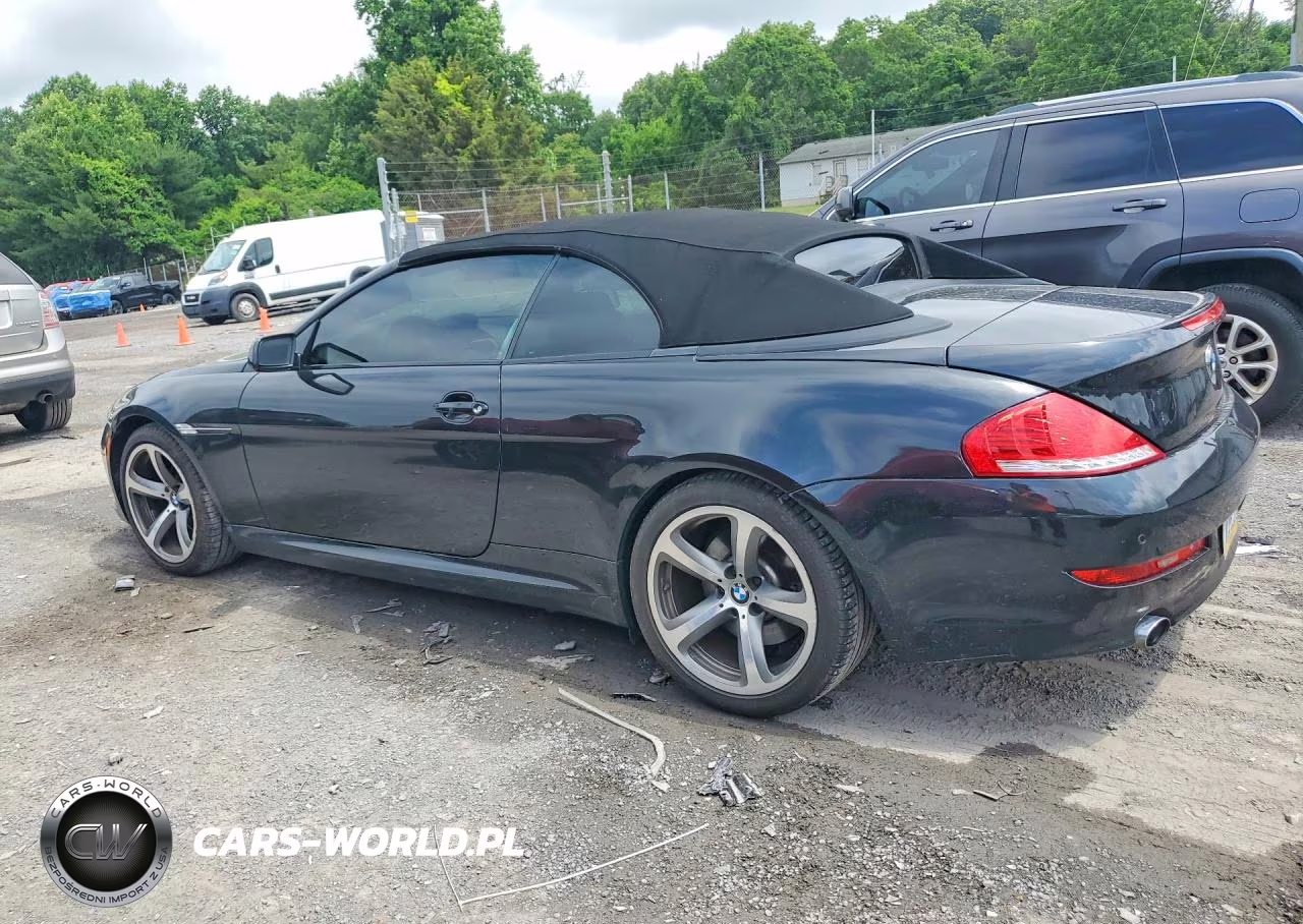 2008 BMW 650 I VIN:WBAEB535X8CX60951 - 2