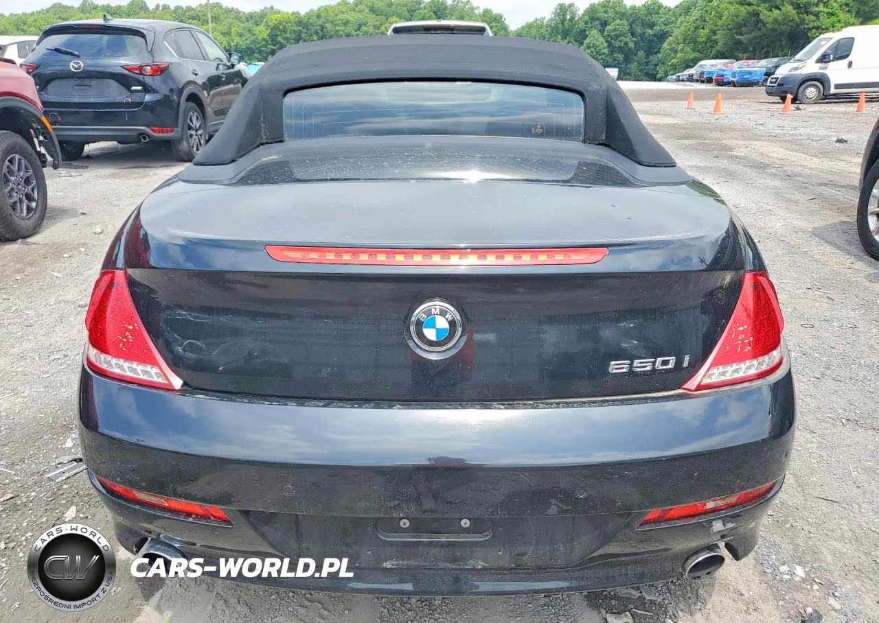 2008 BMW 650 I VIN:WBAEB535X8CX60951 - 6