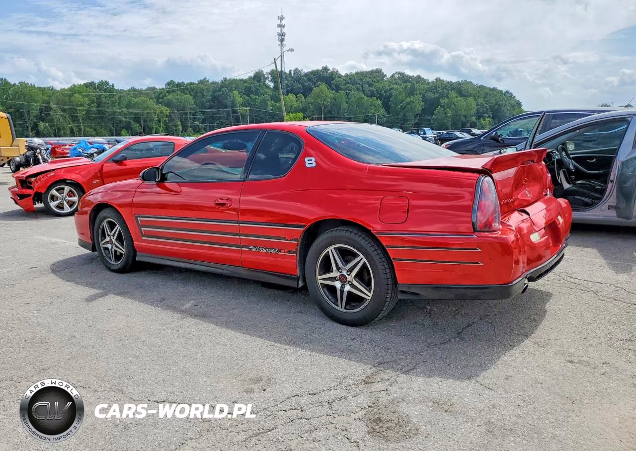 2004 Chevrolet Monte Carlo Ss Supercharged VIN:2G1WZ121749451877 - 2