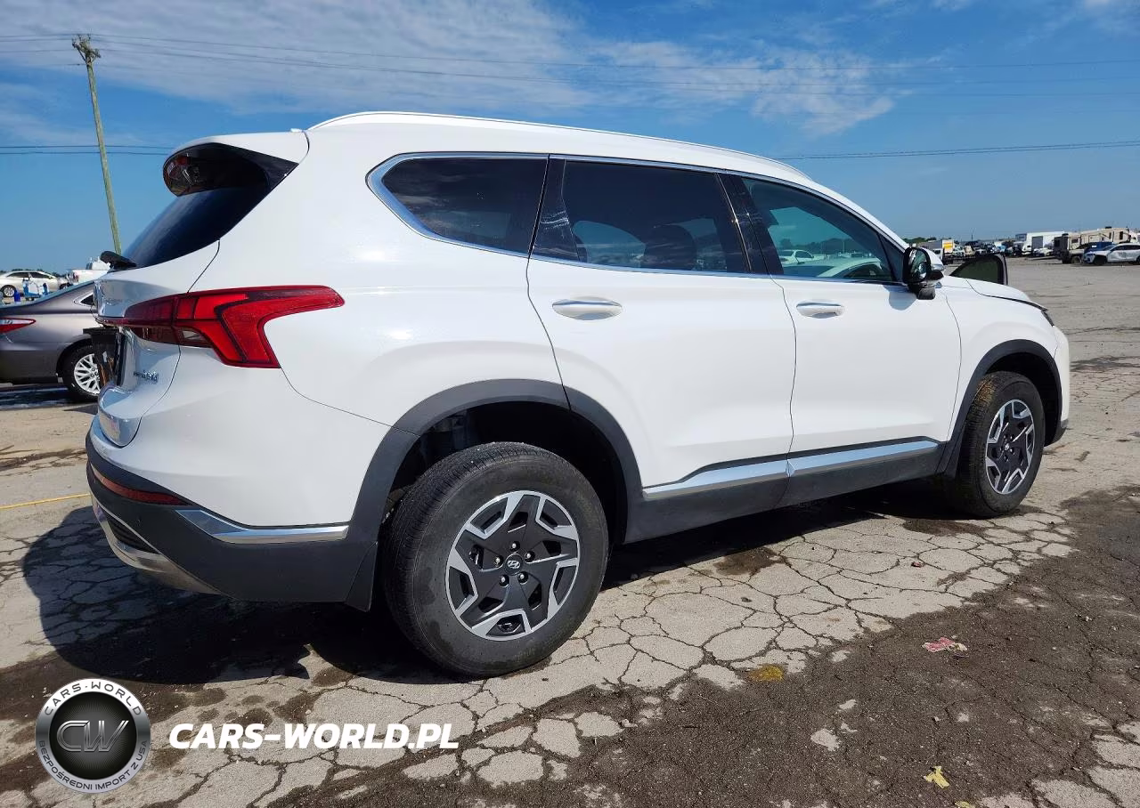 2023 Hyundai Santa Fe Blue VIN:5NMS2DA15PH021289 - 3