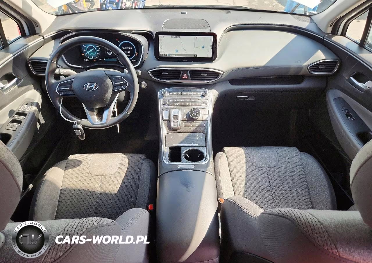 2023 Hyundai Santa Fe Blue VIN:5NMS2DA15PH021289 - 8