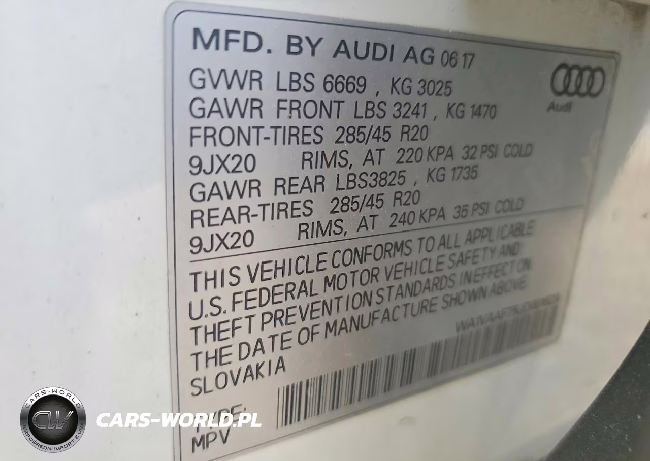 2018 Audi Q7 Prestige VIN:WA1VAAF75JD001629 - 13