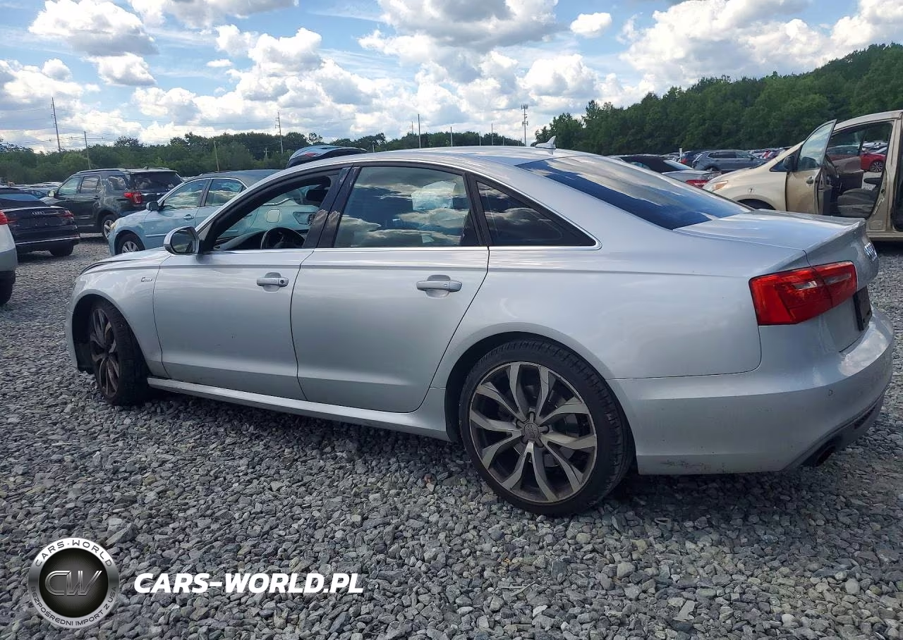 2012 Audi A6 VIN:WAUBGAFC8CN029245 - 2
