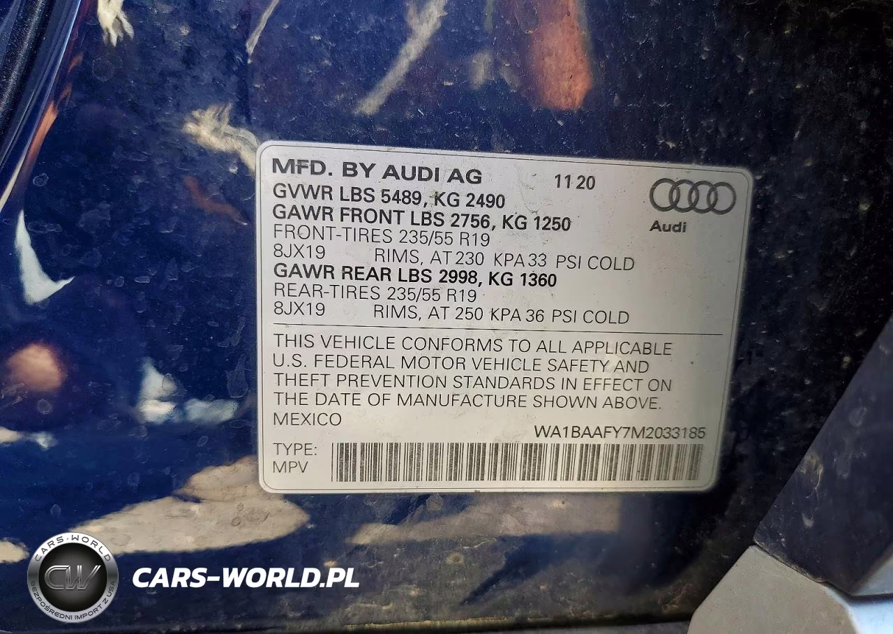 2021 Audi Q5 Premium Plus VIN:WA1BAAFY7M2033185 - 13