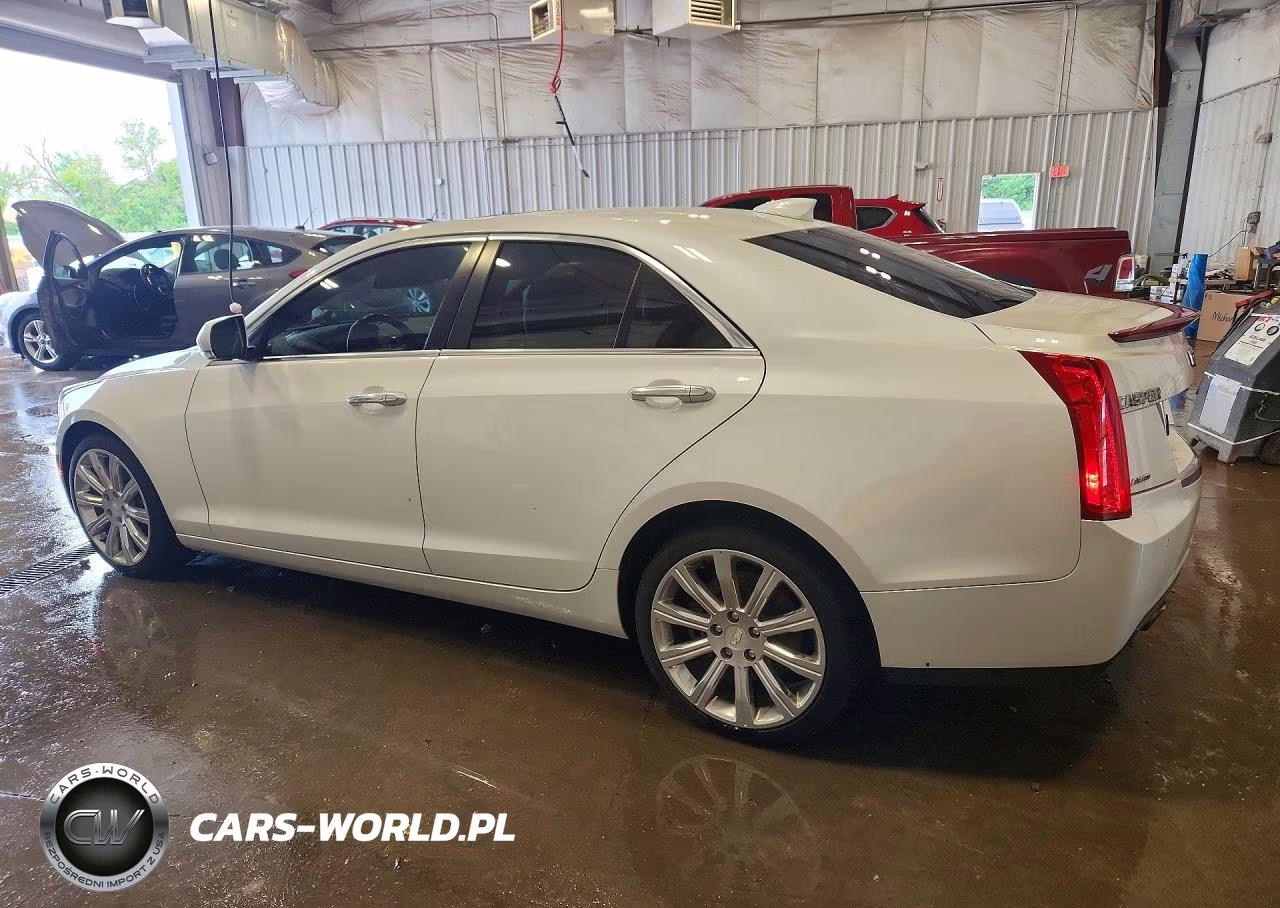 2017 Cadillac Ats Luxury VIN:1G6AH5SX9H0190755 - 2
