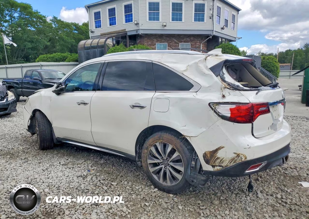 2016 Acura Mdx Technology VIN:5FRYD4H44GB016525 - 2