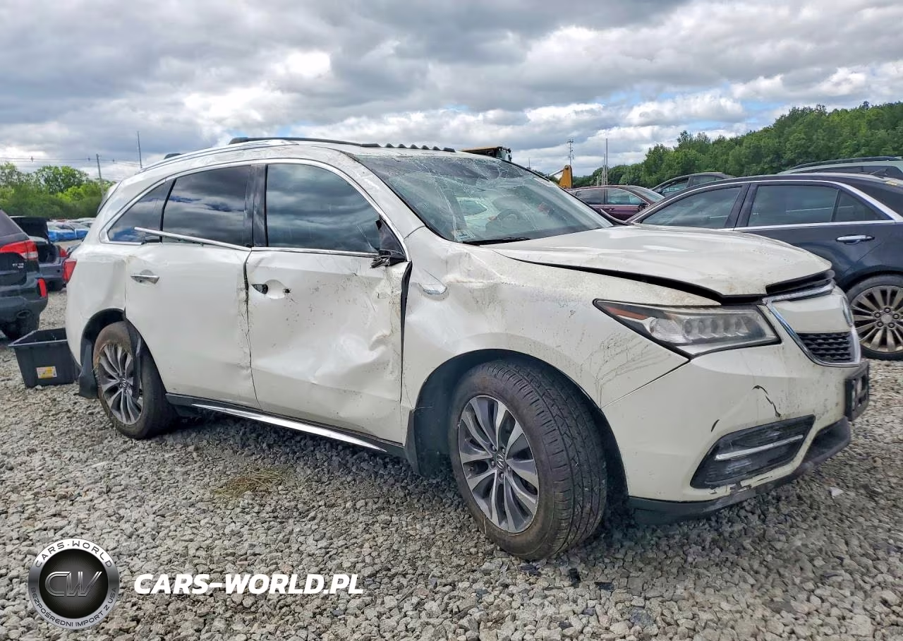 2016 Acura Mdx Technology VIN:5FRYD4H44GB016525 - 4
