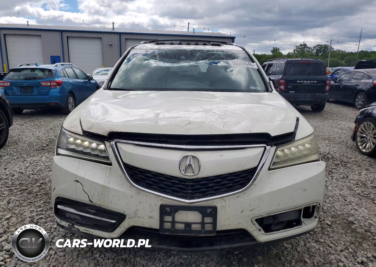 2016 Acura Mdx Technology VIN:5FRYD4H44GB016525 - 5