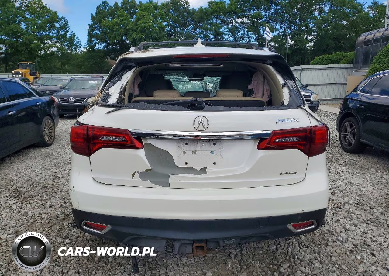 2016 Acura Mdx Technology VIN:5FRYD4H44GB016525 - 6