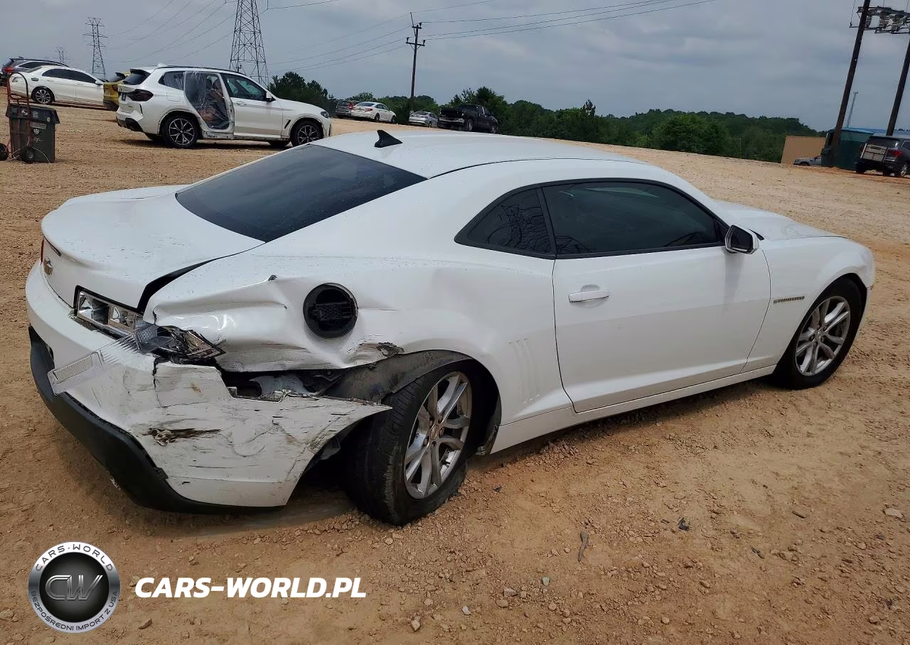 2015 Chevrolet Camaro Ls VIN:2G1FB1E33F9307408 - 3