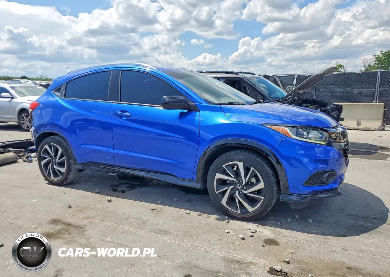 2020 Honda Hr-V Sport VIN:3CZRU5H12LM702225 - 4