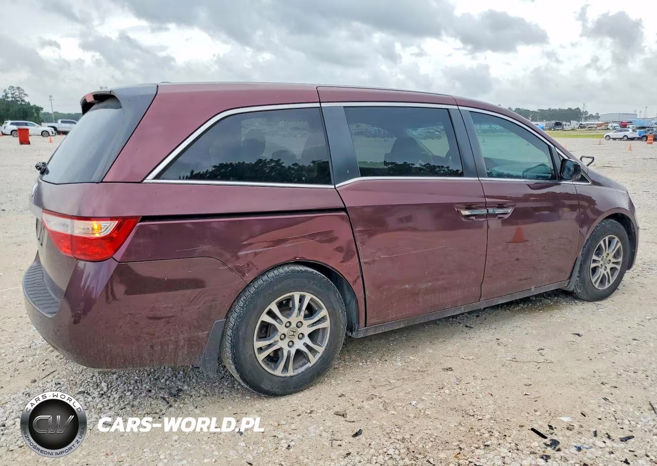 2012 Honda Odyssey Exl VIN:5FNRL5H65CB047647 - 3