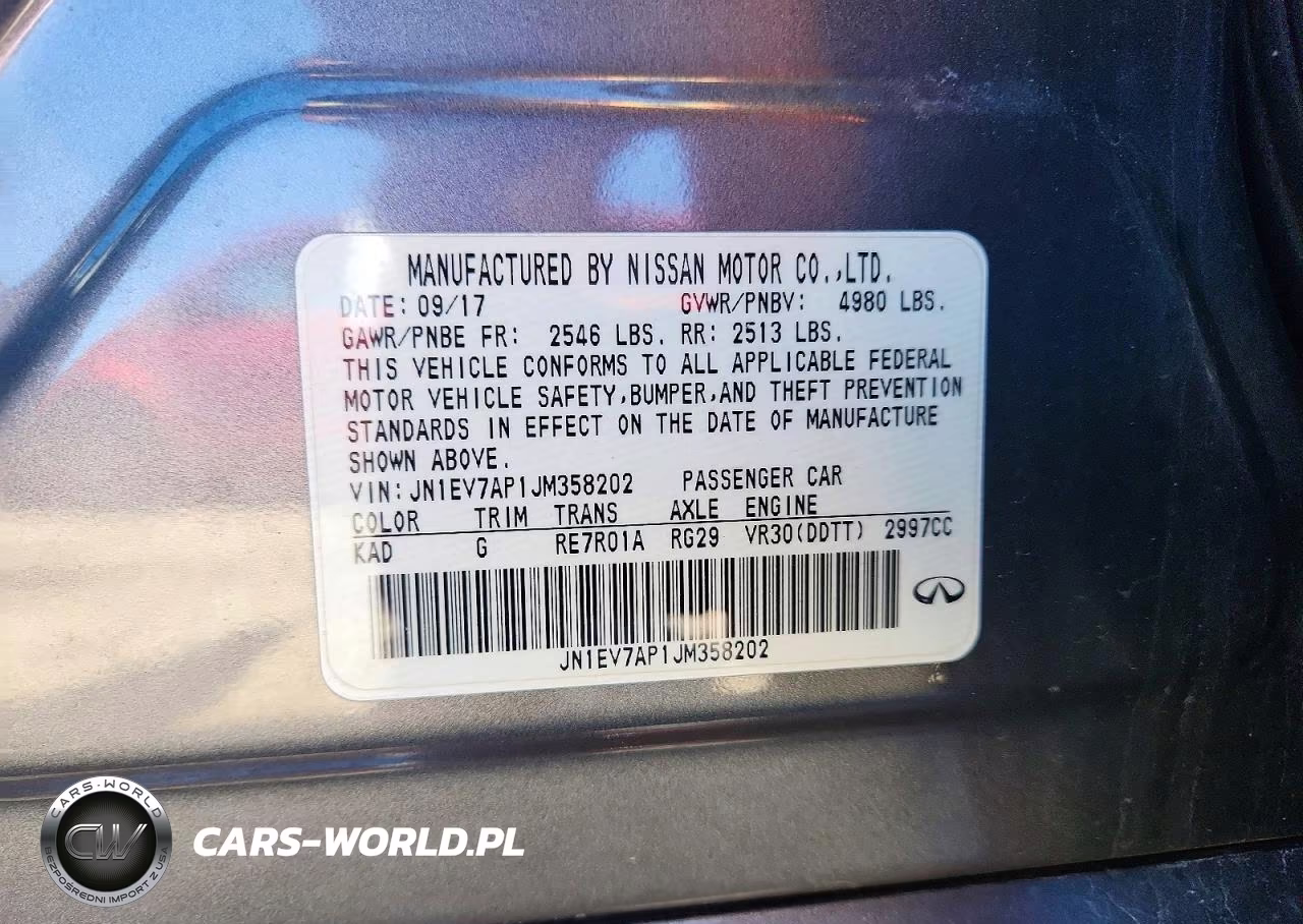 2018 Infiniti Q50 3.0T Luxe VIN:JN1EV7AP1JM358202 - 13