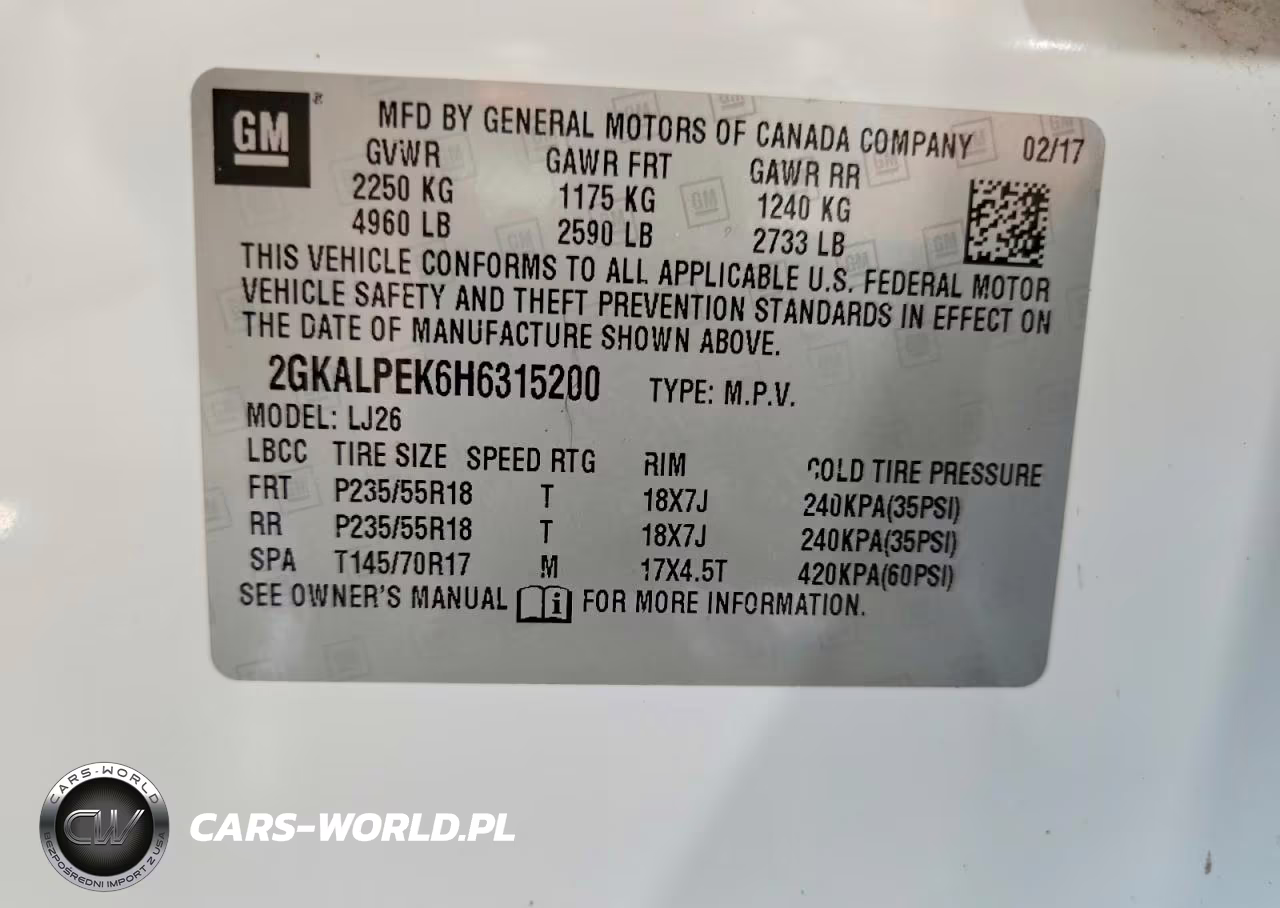 2017 GMC Terrain Slt VIN:2GKALPEK6H6315200 - 12