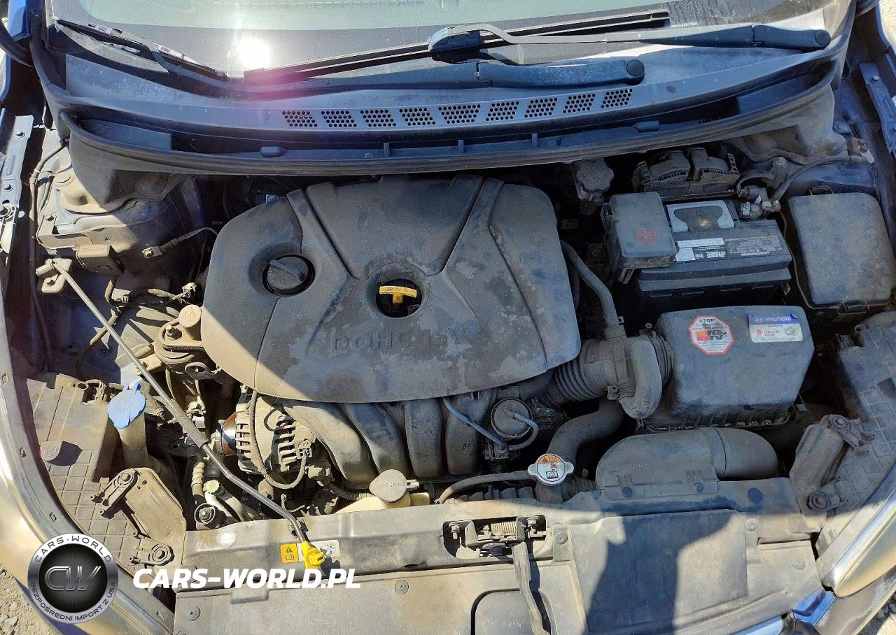 2013 Hyundai Elantra Gls VIN:KMHDH4AEXDU779039 - 11