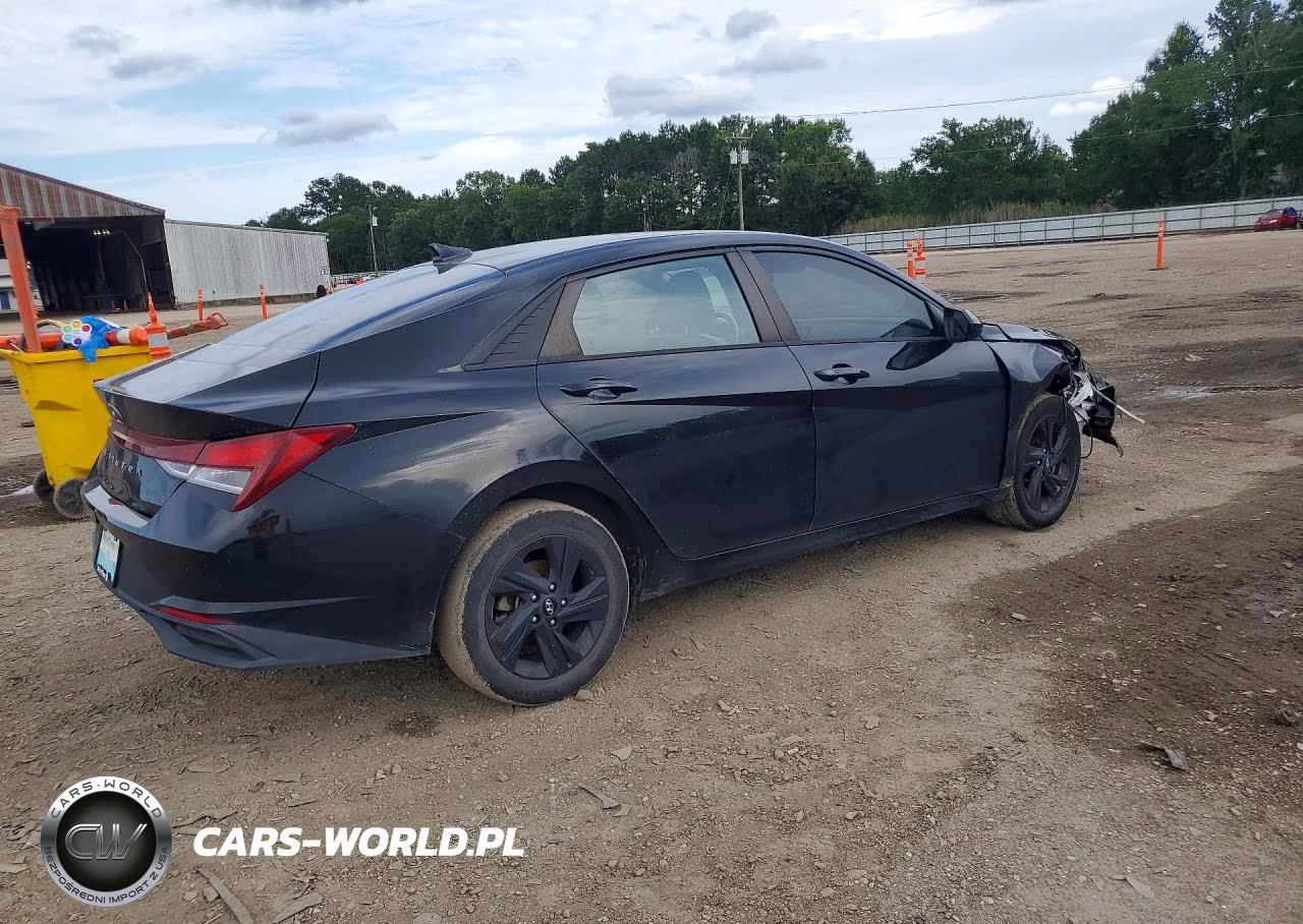 2022 Hyundai Elantra Sel VIN:5NPLS4AG0NH078380 - 3