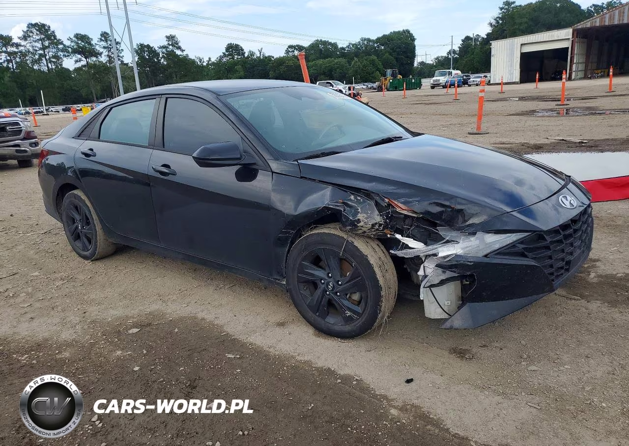 2022 Hyundai Elantra Sel VIN:5NPLS4AG0NH078380 - 4