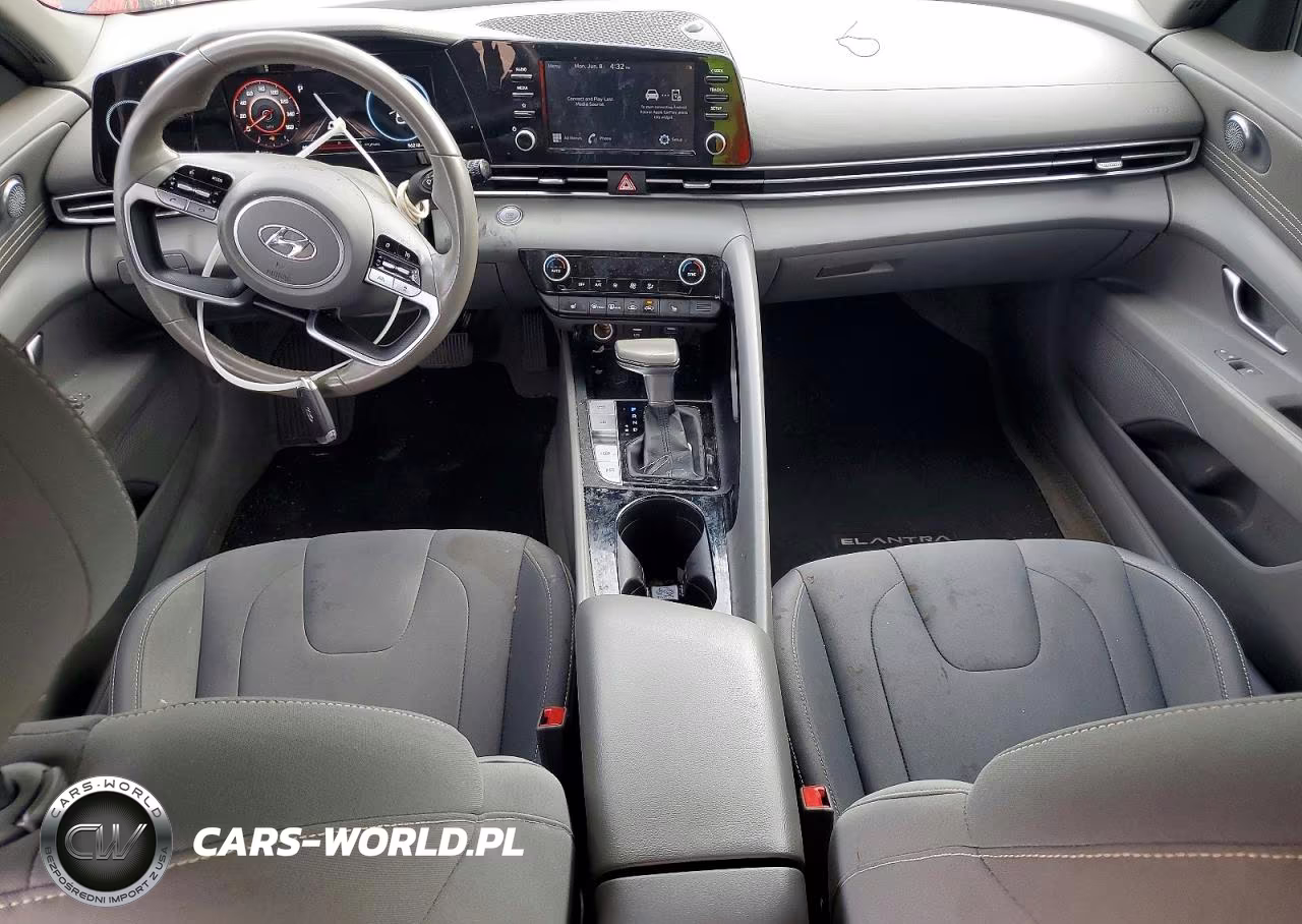 2022 Hyundai Elantra Sel VIN:5NPLS4AG0NH078380 - 8