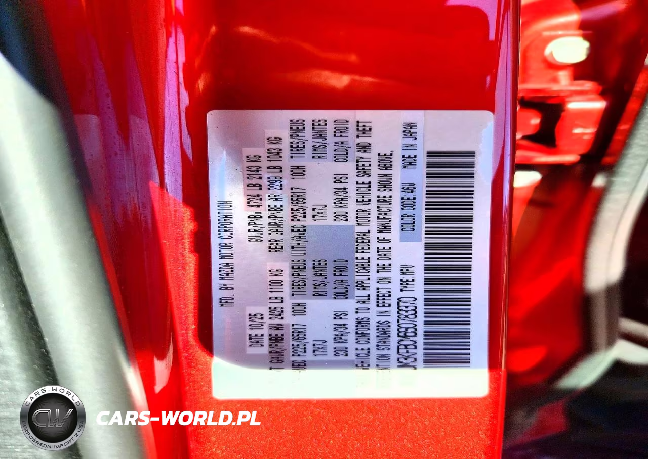 2025 Mazda Cx-5 Preferred VIN:JM3KFBCM6S0783370 - 12