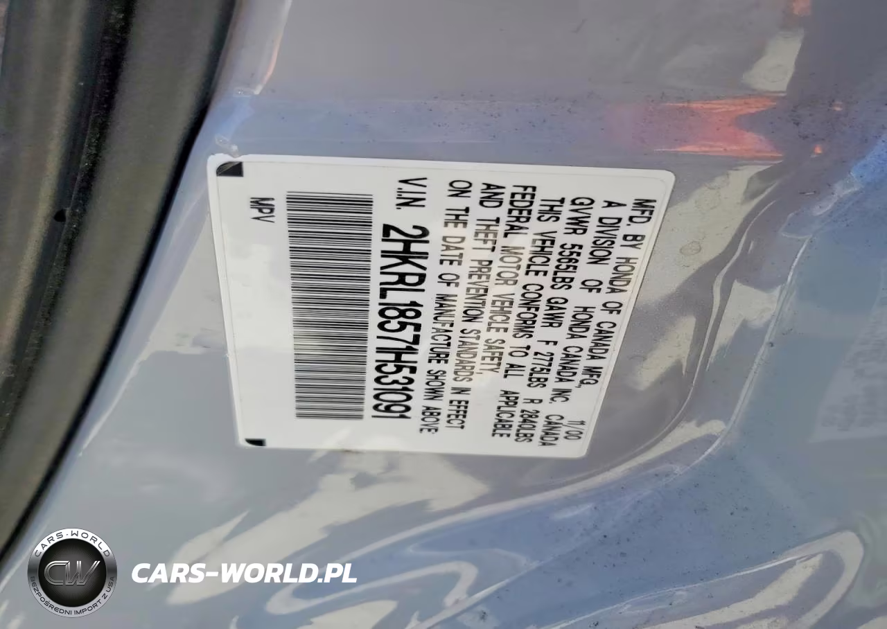 2001 Honda Odyssey Lx VIN:2HKRL18571H531091 - 13
