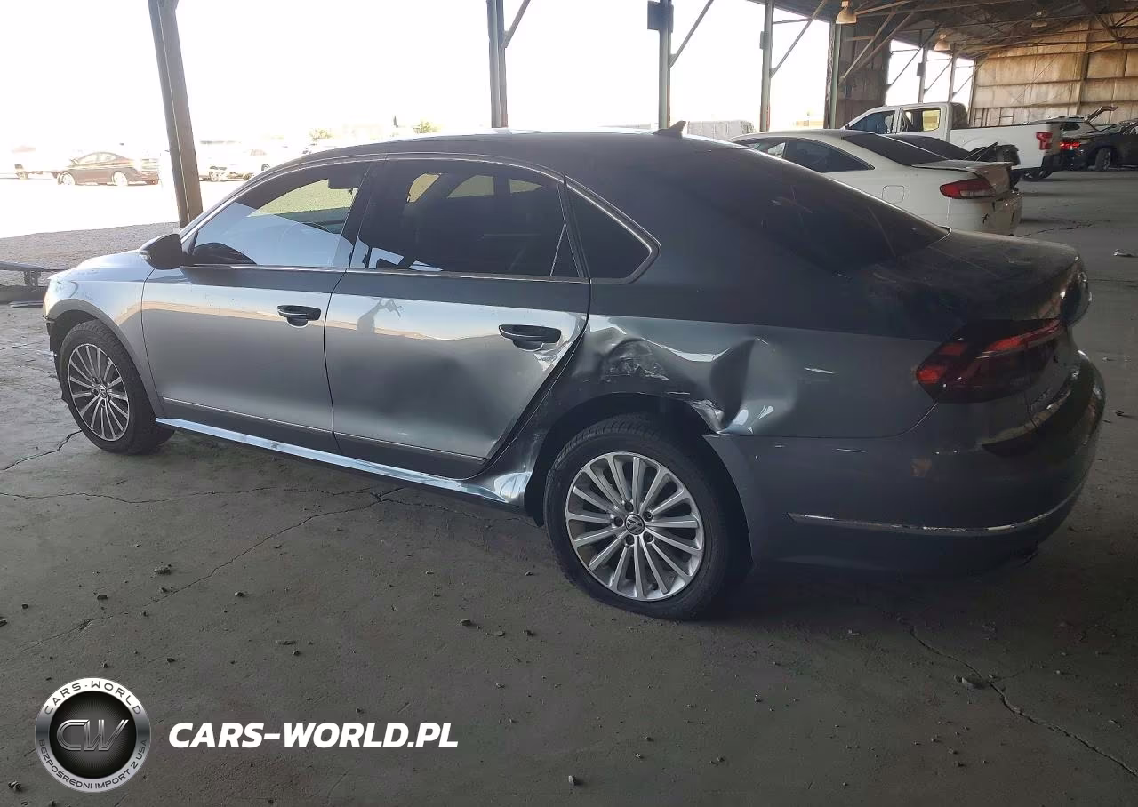 2017 Volkswagen Passat Se VIN:1VWBT7A37HC082401 - 2