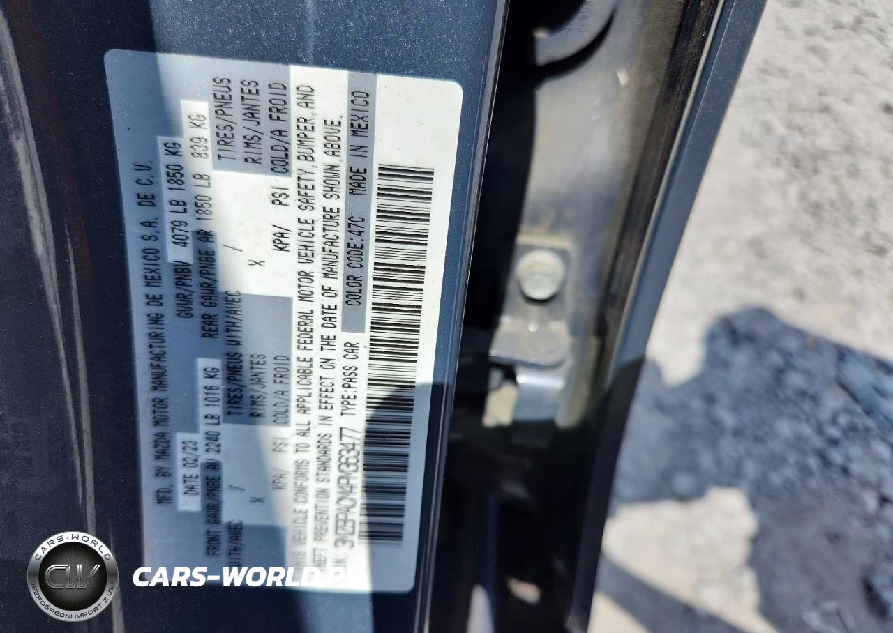 2023 Mazda 3 Preferred VIN:3MZBPACM4PM363477 - 12