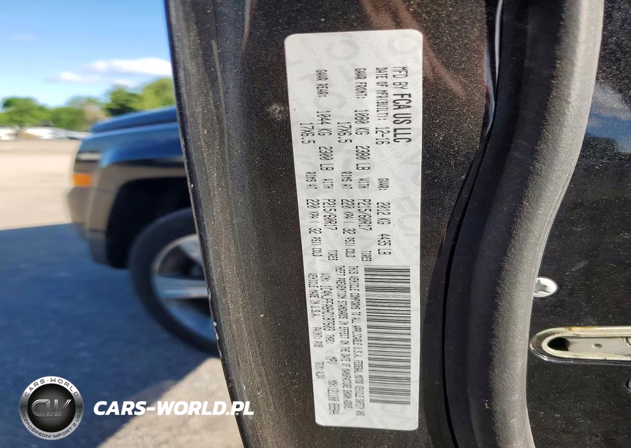 2017 Jeep Patriot Latitude VIN:1C4NJPFA8HD187603 - 13