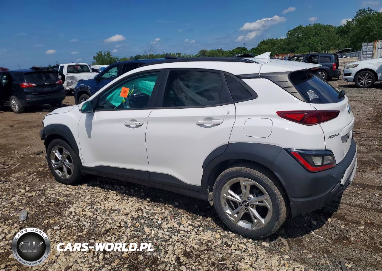 2022 Hyundai Kona Sel VIN:KM8K62ABXNU821234 - 2