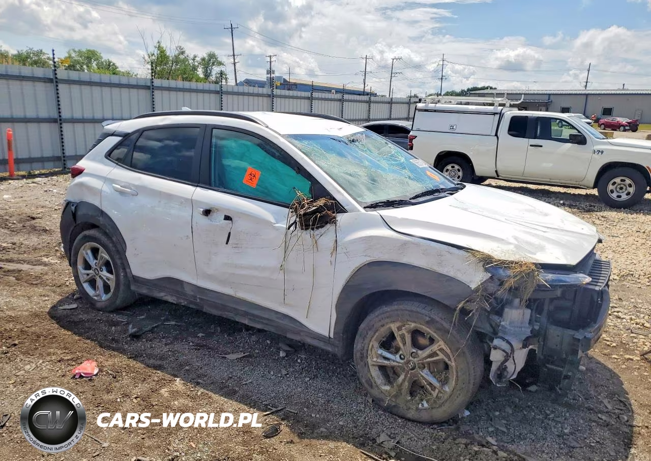 2022 Hyundai Kona Sel VIN:KM8K62ABXNU821234 - 4