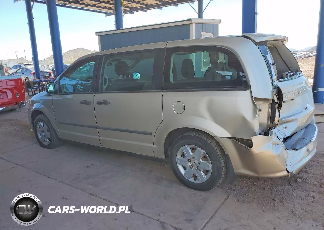2013 Dodge Grand Caravan Se VIN:2C4RDGBG9DR535872 - 2