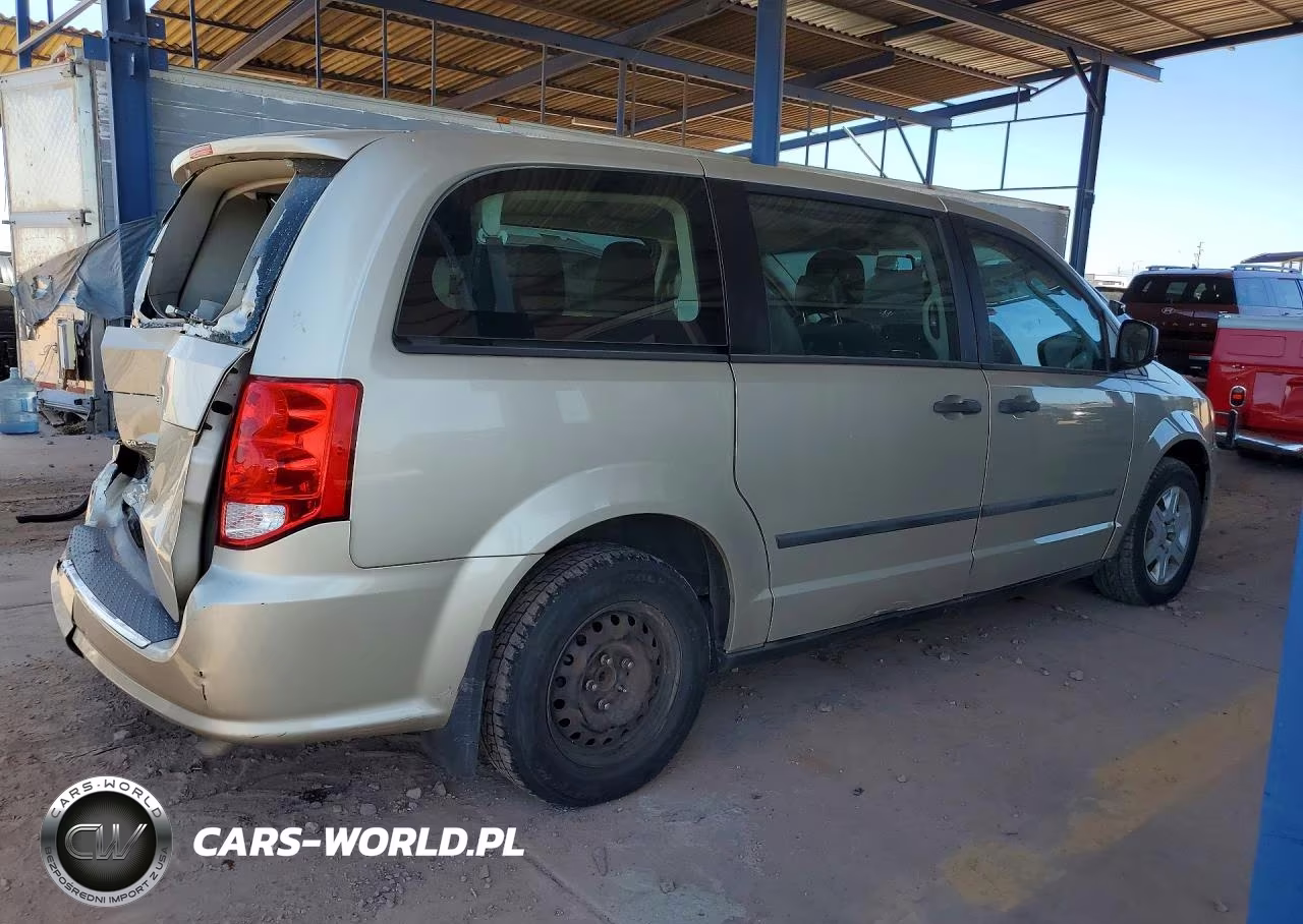 2013 Dodge Grand Caravan Se VIN:2C4RDGBG9DR535872 - 3