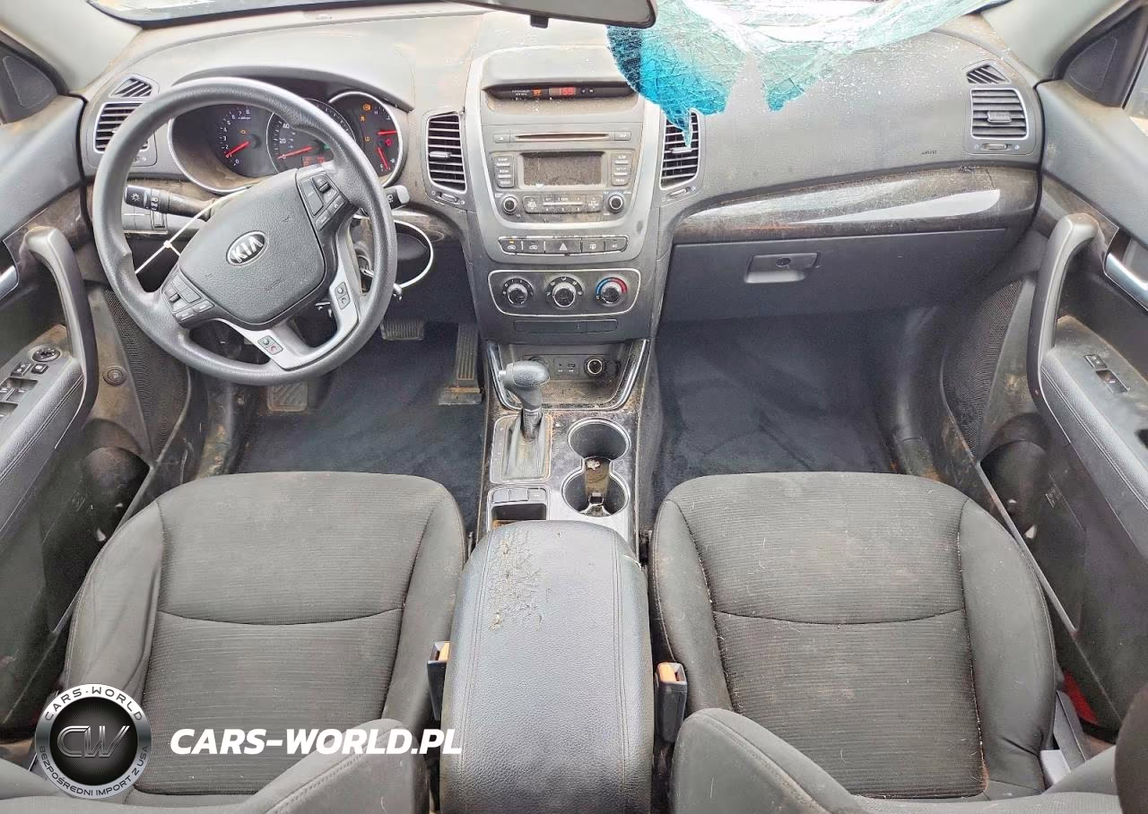 2015 Kia Sorento Lx VIN:5XYKT3A69FG637556 - 8