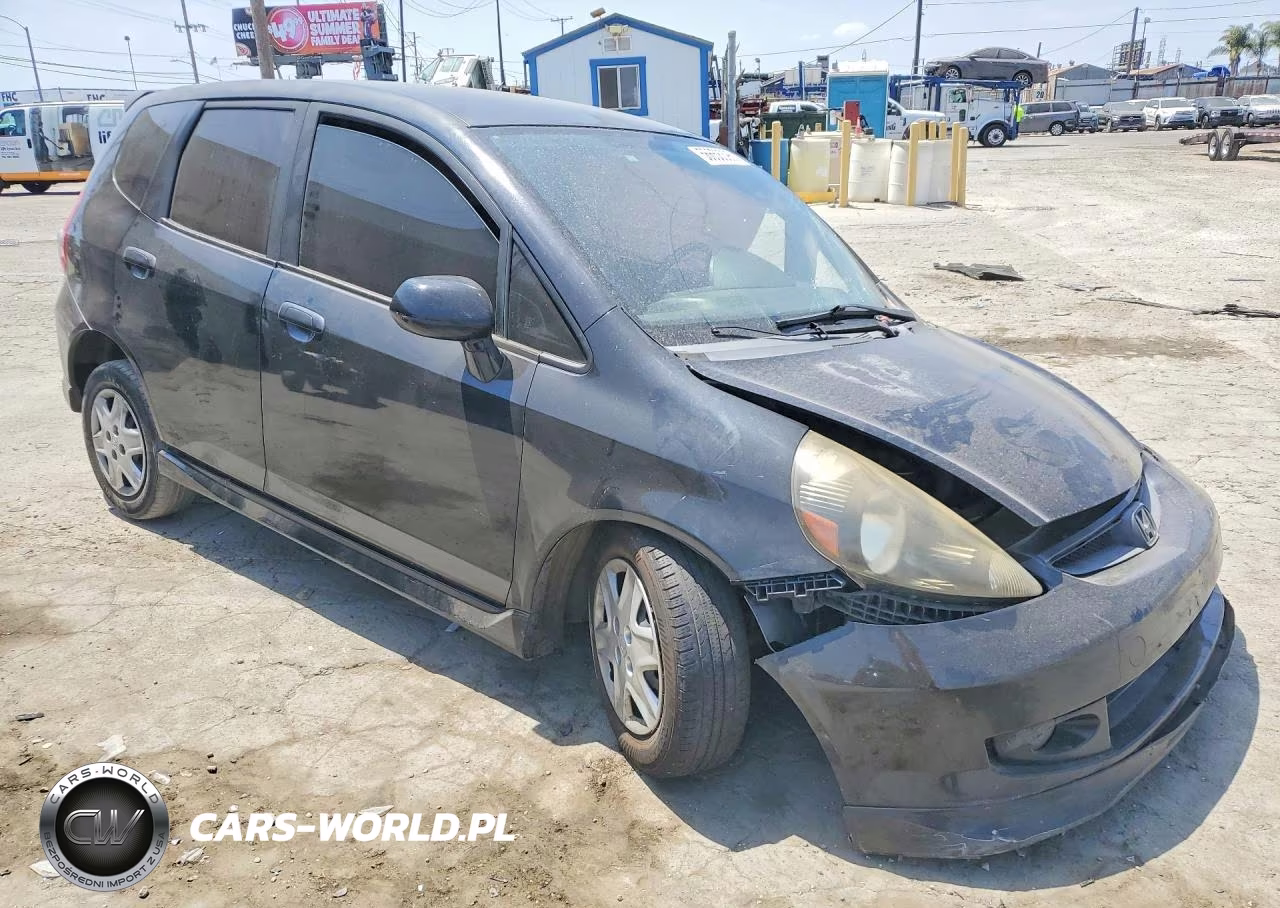 2008 Honda Fit VIN:JHMGD37638S008848 - 4