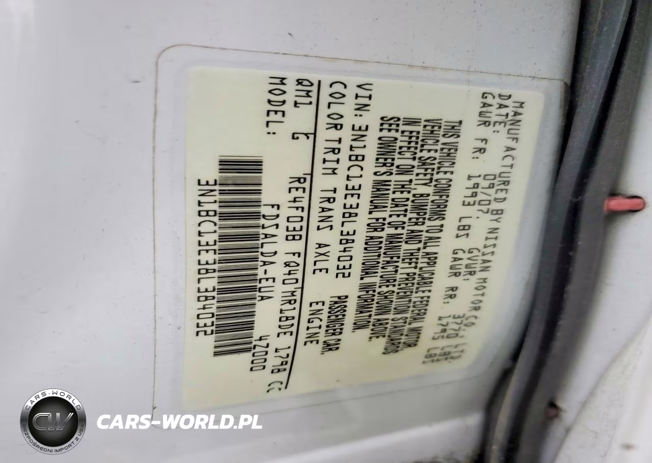 2008 Nissan Versa 1.8 S VIN:3N1BC13E38L384032 - 14
