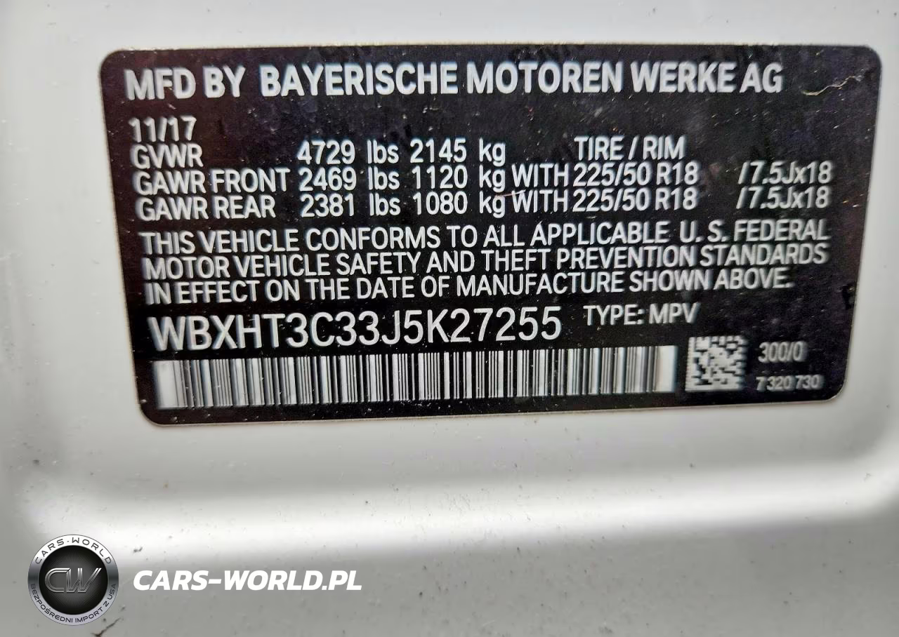2018 BMW X1 xDrive28I VIN:WBXHT3C33J5K27255 - 13