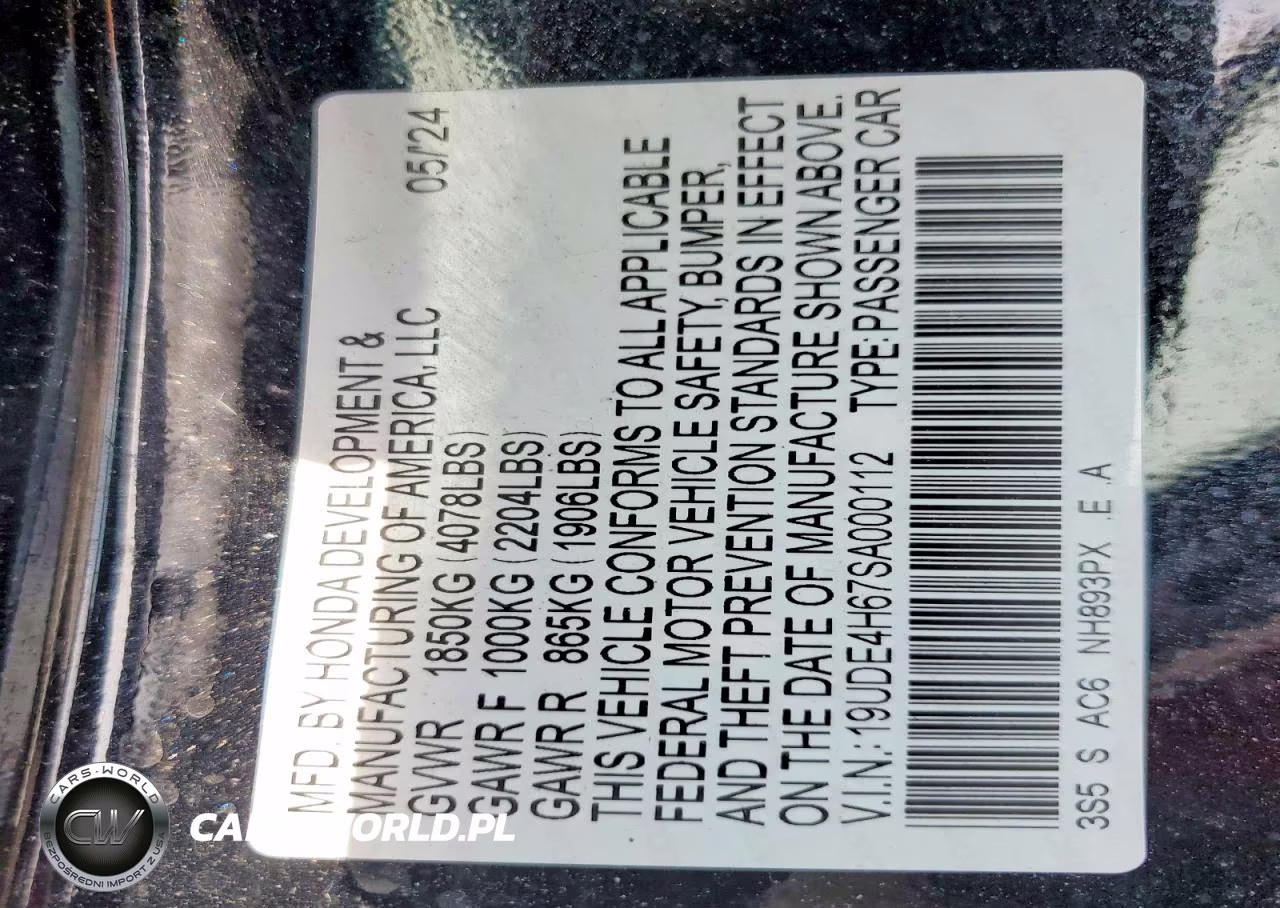 2025 Acura Integra A-Spec Tech VIN:19UDE4H67SA000112 - 13