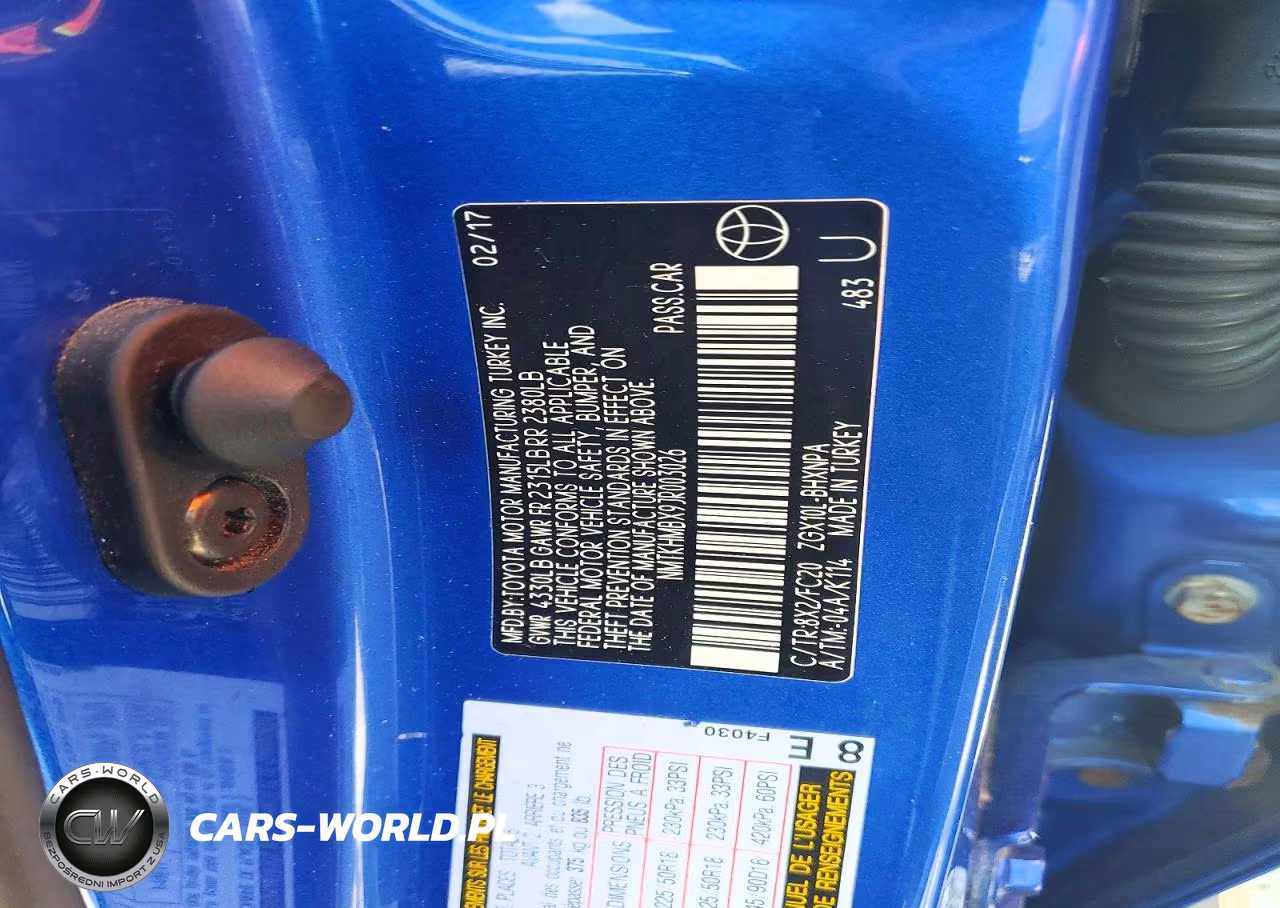 2018 Toyota C-Hr Xle Premium VIN:NMTKHMBX9JR003026 - 13