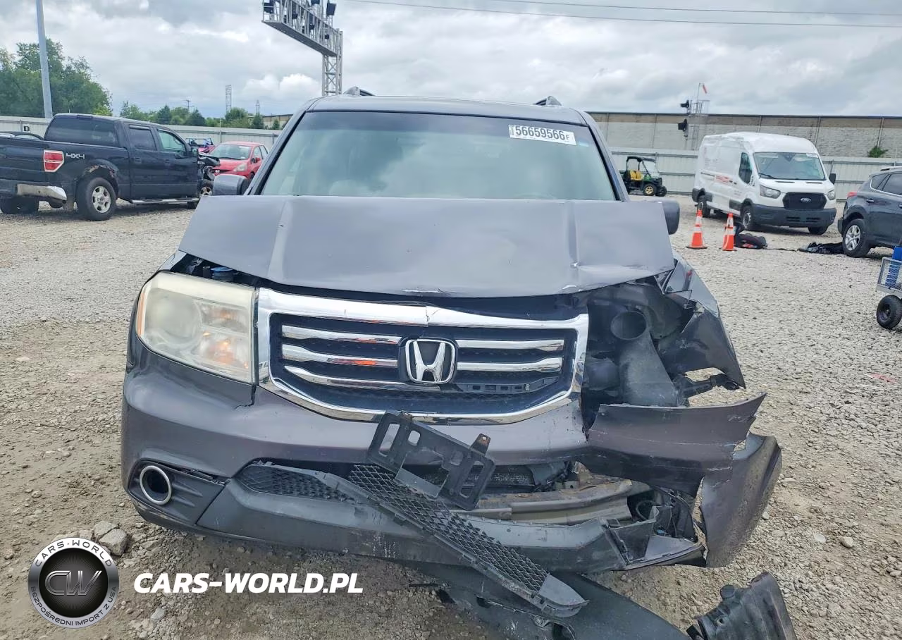 2014 Honda Pilot Exl VIN:5FNYF4H57EB054879 - 5