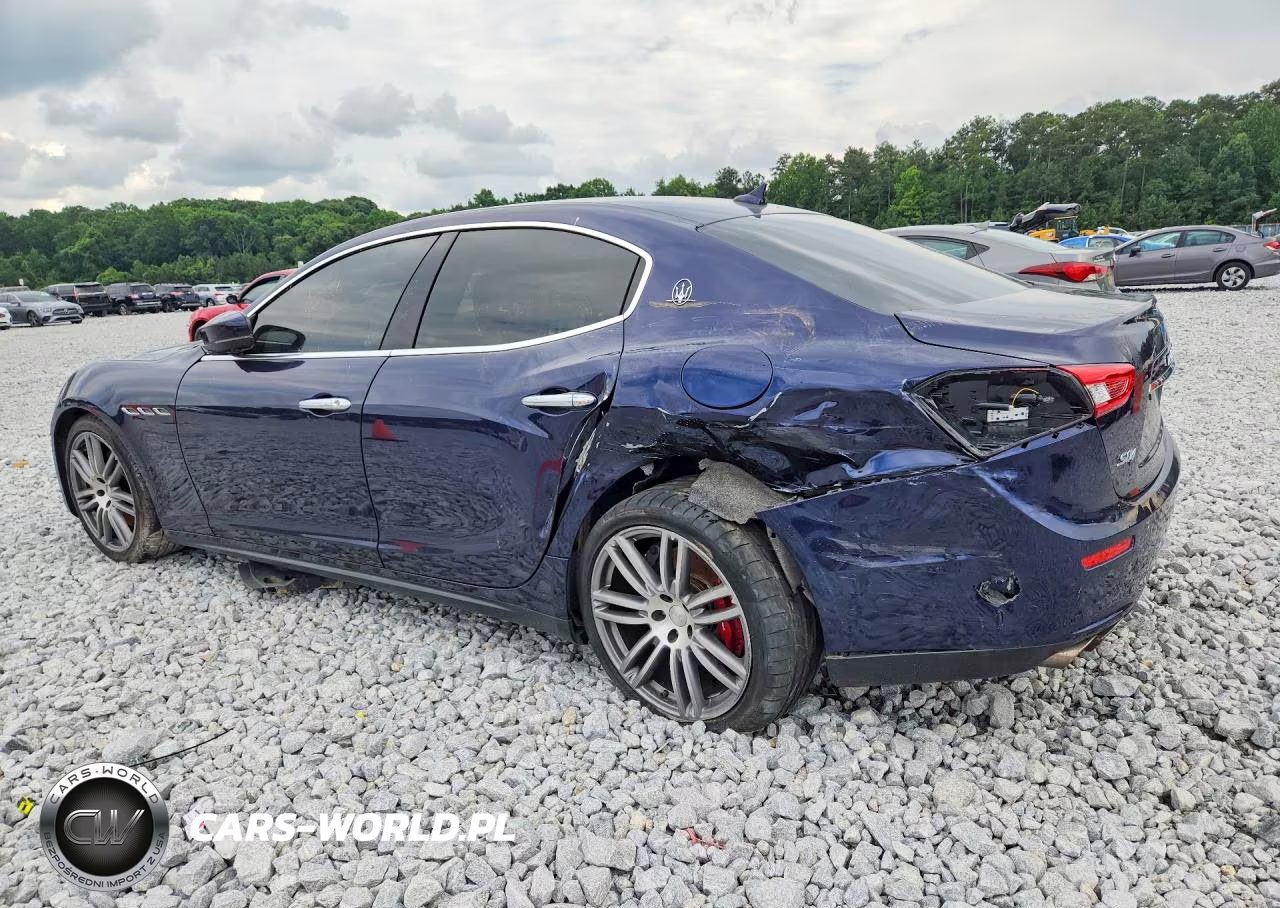 2017 Maserati Ghibli S VIN:ZAM57RTL0H1242316 - 2