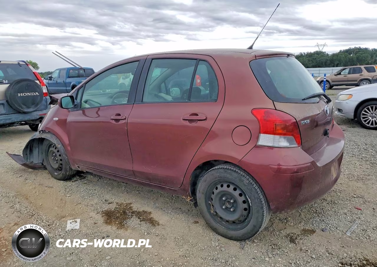 2010 Toyota Yaris Base VIN:JTDKT4K39A5294498 - 2