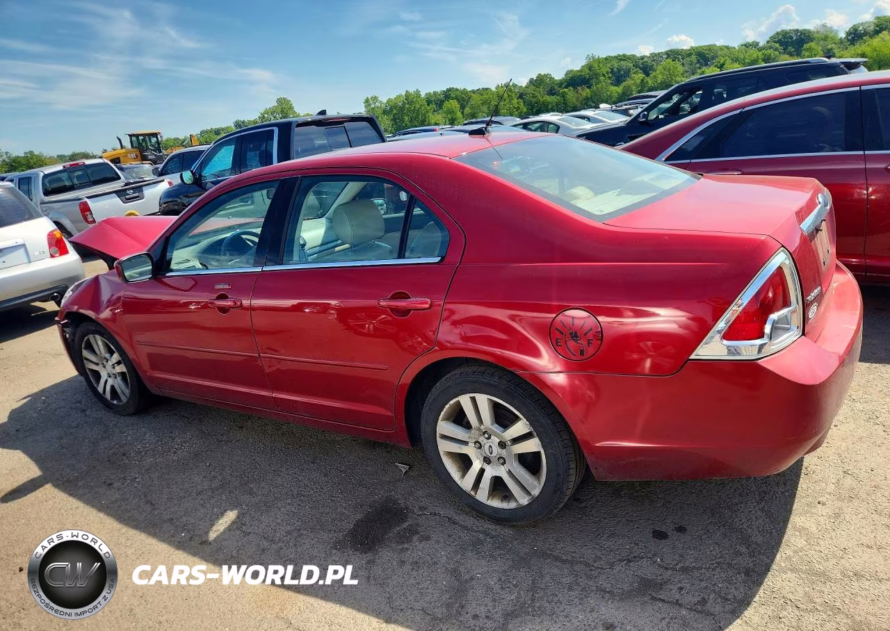 2008 Ford Fusion Sel VIN:3FAHP08Z38R269158 - 2