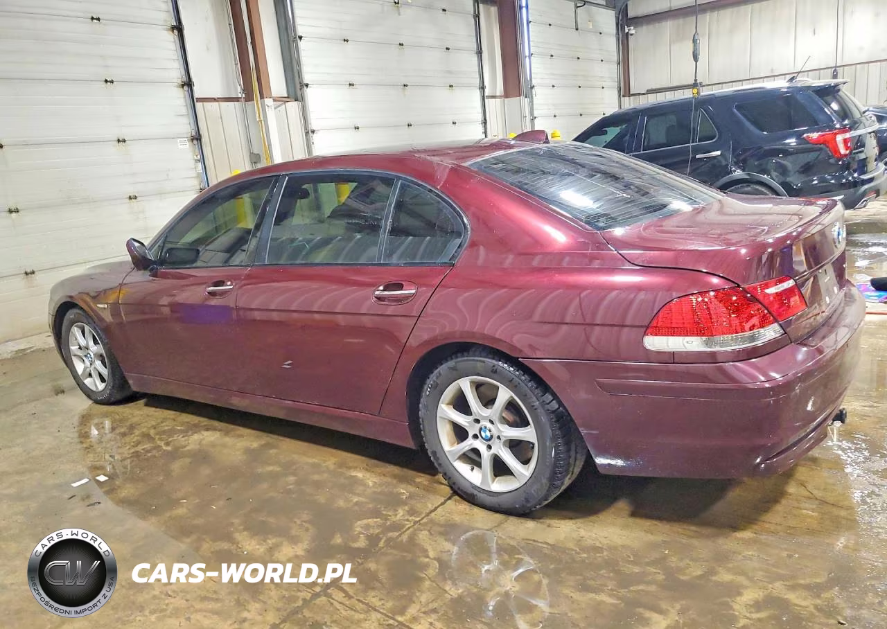 2008 BMW 750 Li VIN:WBAHN83598DT85408 - 2