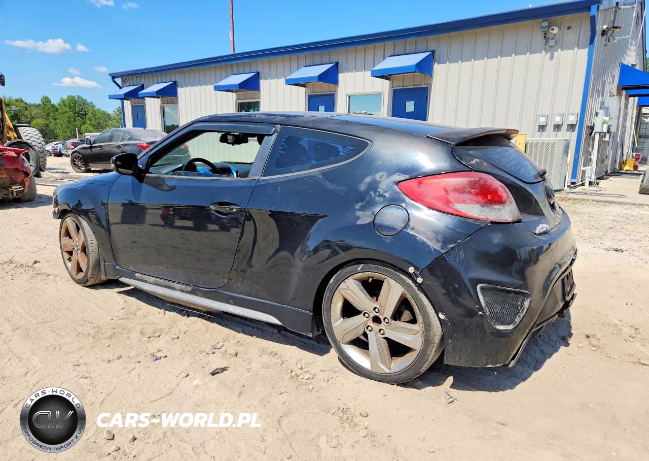 2014 Hyundai Veloster Turbo VIN:KMHTC6AE9EU188644 - 2