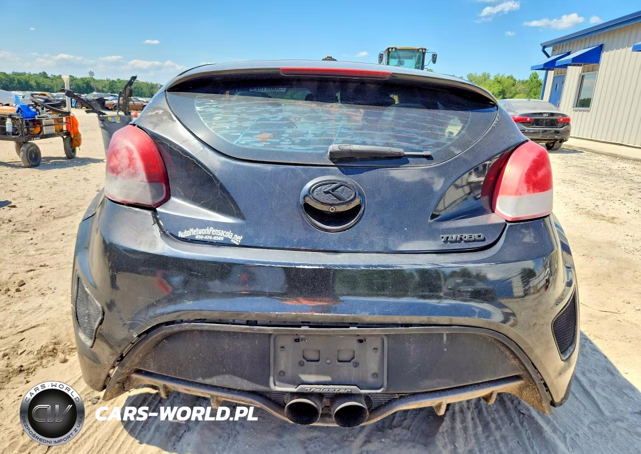 2014 Hyundai Veloster Turbo VIN:KMHTC6AE9EU188644 - 6