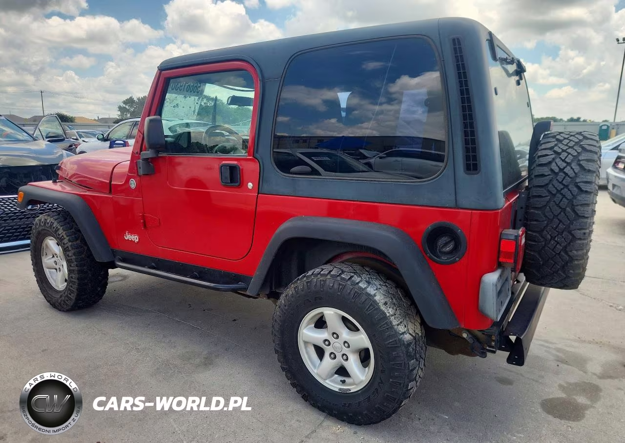 2006 Jeep Wrangler X VIN:1J4FA39S86P759115 - 2
