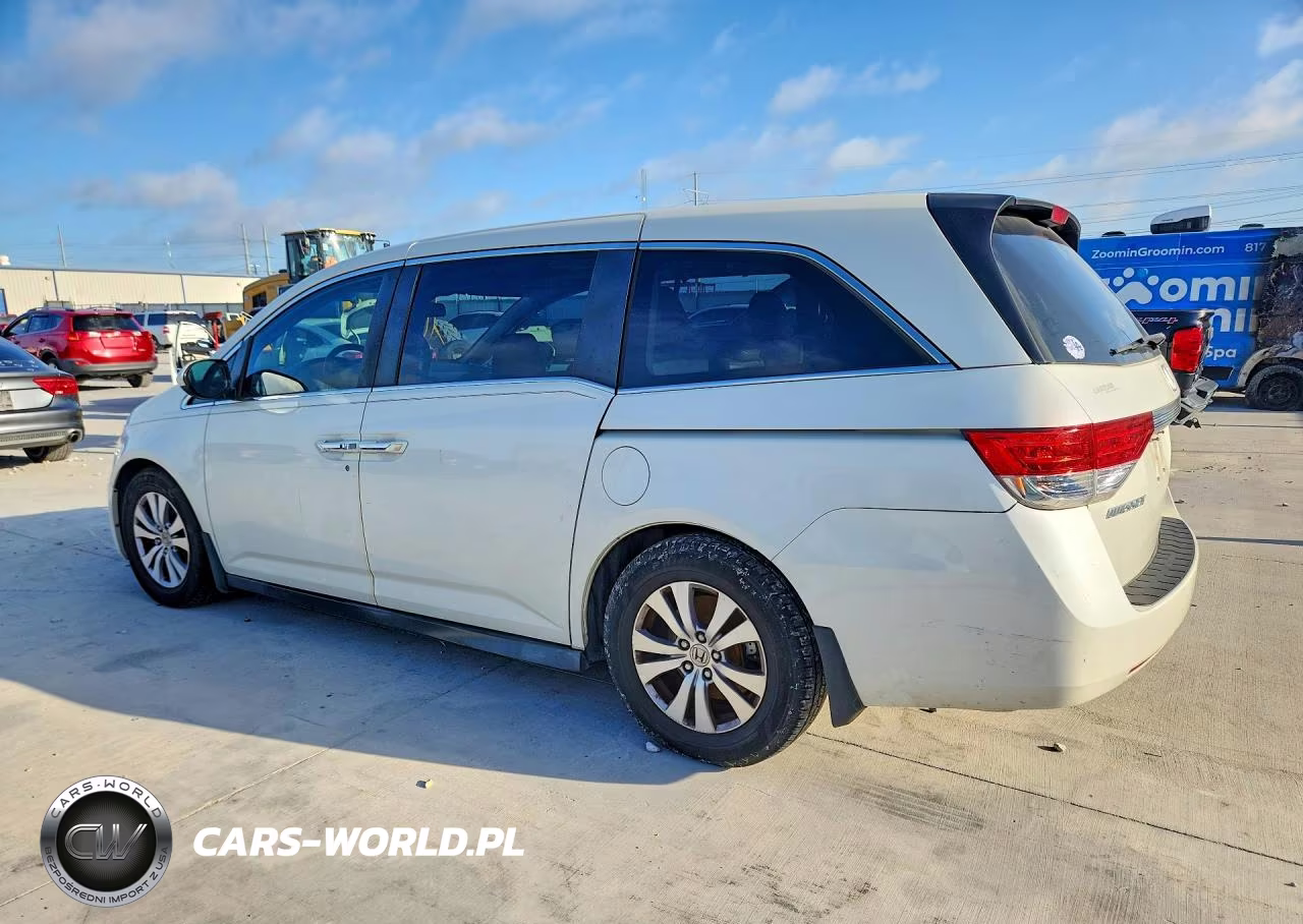 2015 Honda Odyssey Exl VIN:5FNRL5H60FB105443 - 2