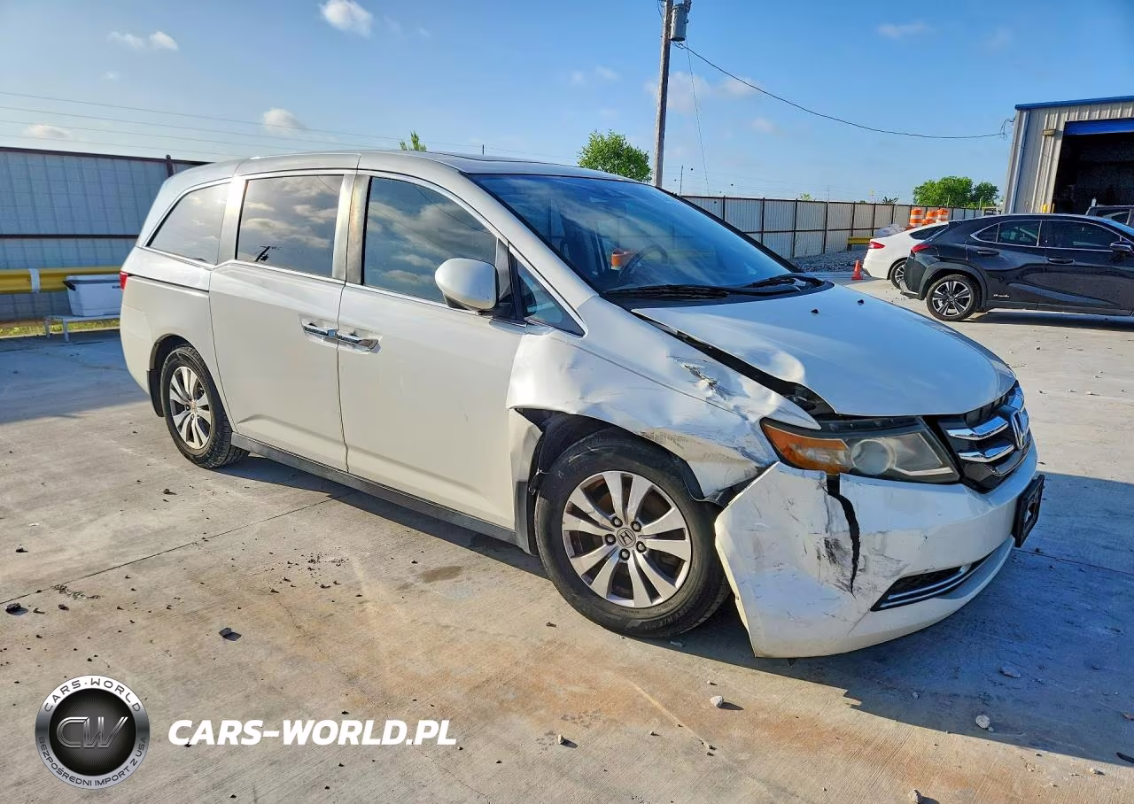2015 Honda Odyssey Exl VIN:5FNRL5H60FB105443 - 4