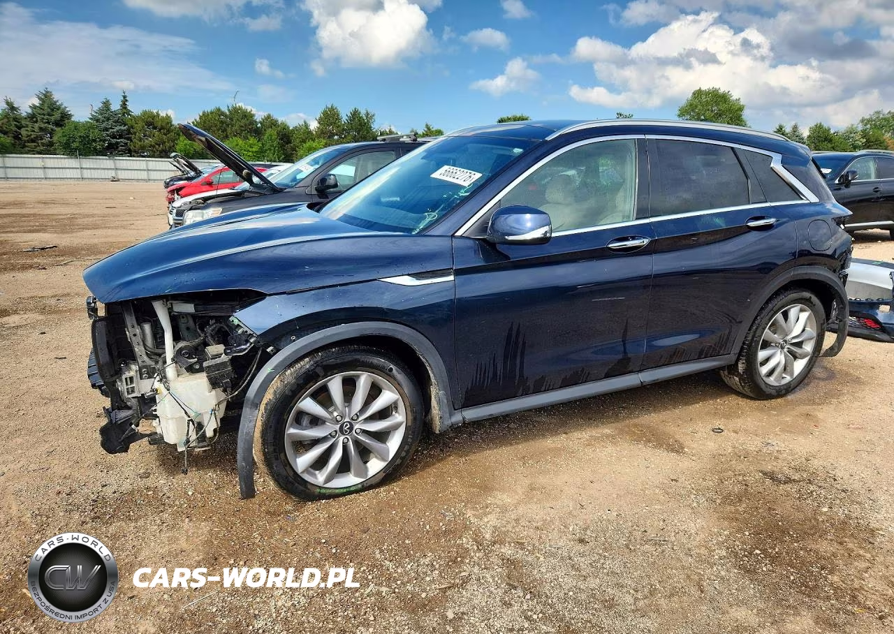 2022 Infiniti Qx50 Luxe VIN:3PCAJ5BB5NF113657 - 1