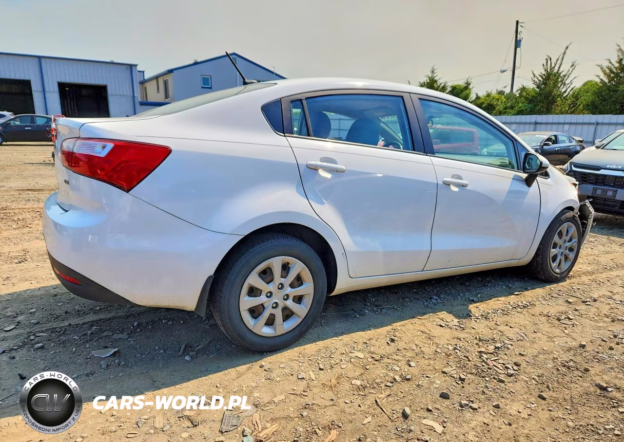 2013 Kia Rio Lx VIN:KNADM4A31D6229907 - 3