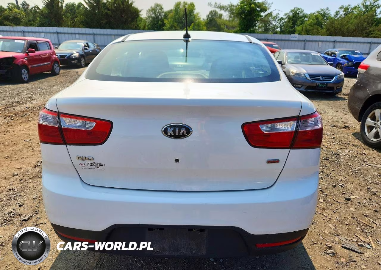 2013 Kia Rio Lx VIN:KNADM4A31D6229907 - 6